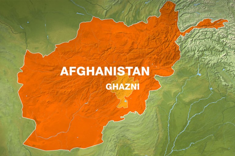 Ghazni map