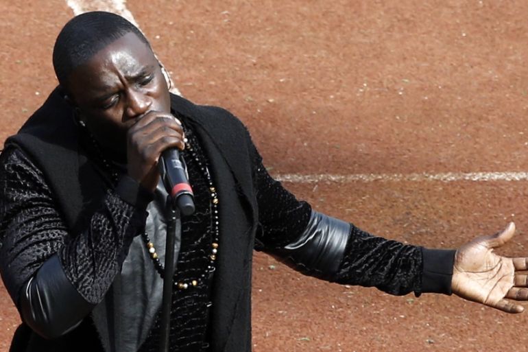 USA - Hip hop star Akon