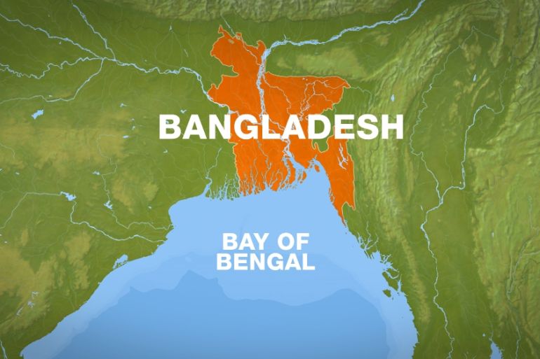 Map - Bay of Bengal - Bangladesh