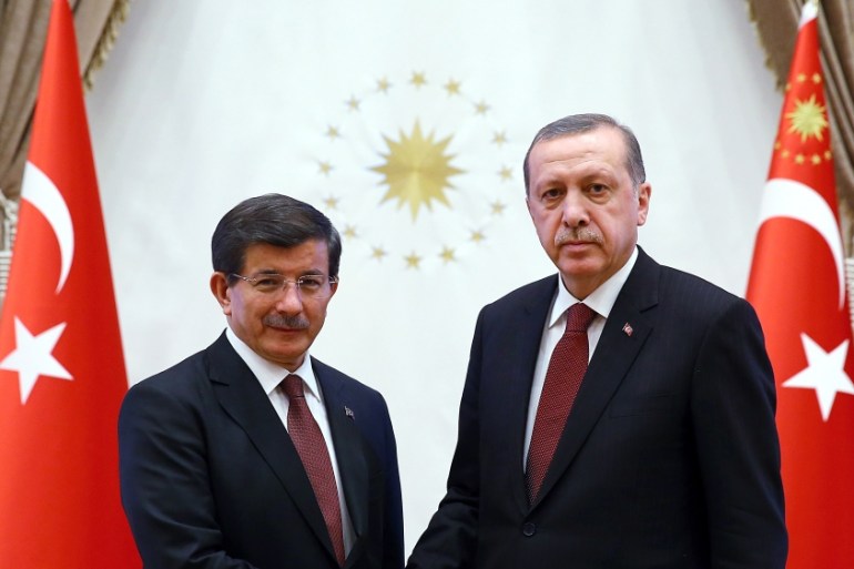 Recep Tayyip Erdogan - Ahmet Davutoglu in Ankara