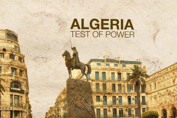 Algeria Test of Power - title logo