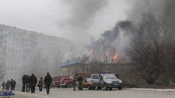 Ukraine Mariupol rebel attack