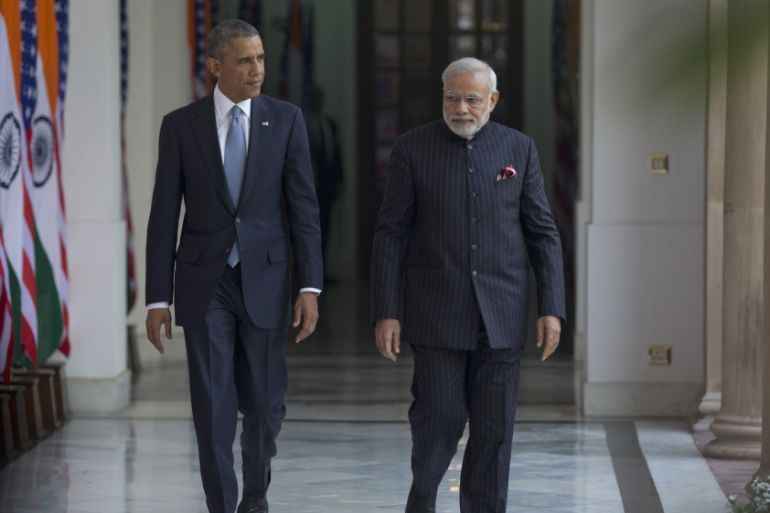 Barack Obama, Narendra Modi
