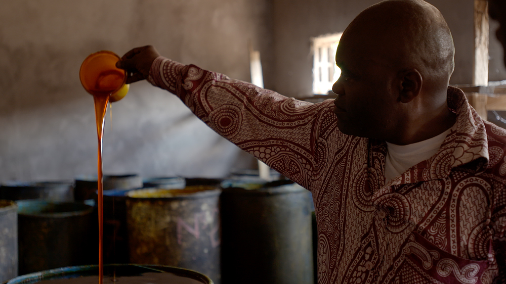 Jean-Paul Ndenga is an agricultural smallholder of 200 hectares and employs 75 people [Hugh Hartford / Al Jazeera]