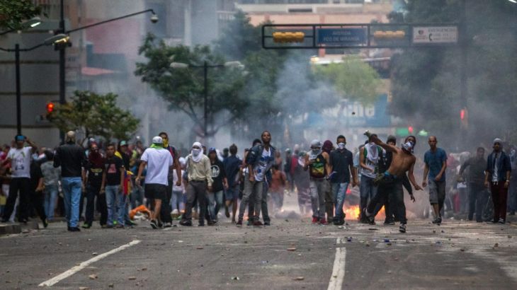 OPPOSITION DEMONSTRATIONS IN CARACAS