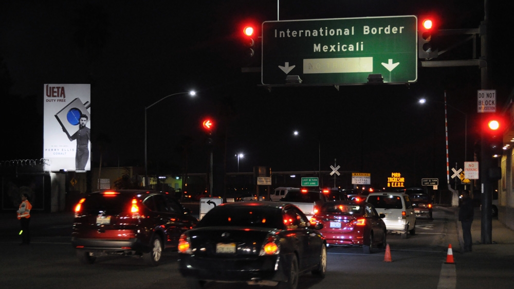 At peak times the short journey can take hours with up to 25,000 crossings made daily, according to Mexican officials [Joe Jackson /Al Jazeera]