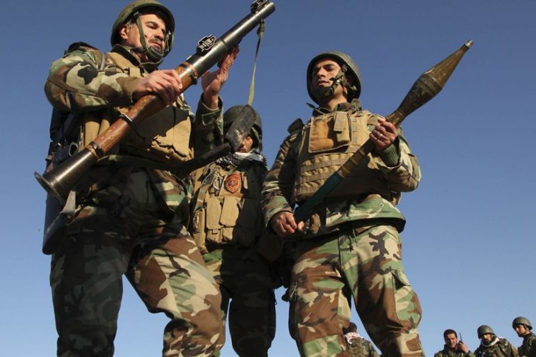 Iraq - Peshmerga forces
