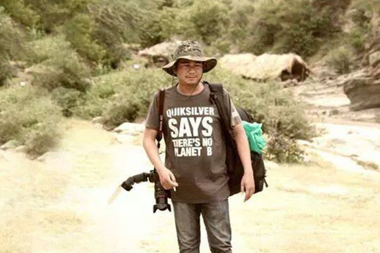 Aung Nay Myo arrested photojournalist