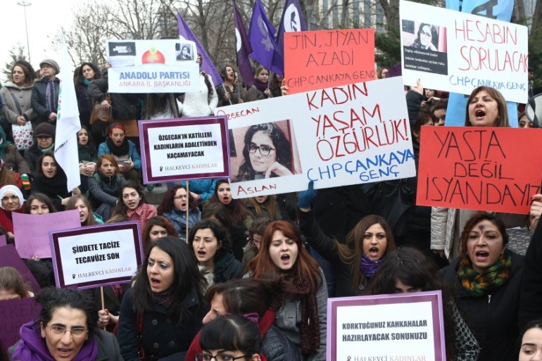 TURKEY-CRIME-WOMEN-PROTEST