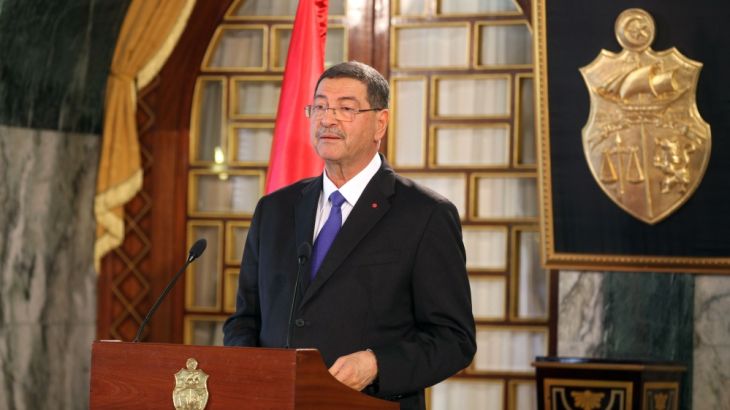 Tunisia''s Prime Minister-designate Habib Essid speaks during a news conference in Tunis