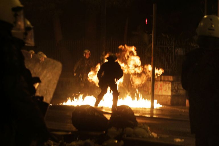 Greece clashes