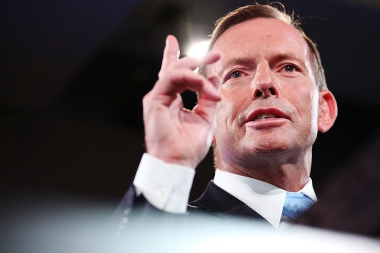 Prime Minister Tony Abbott Addresses The National Press Club