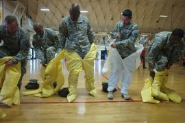 US troops ebola