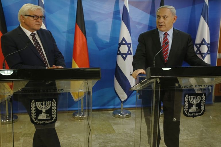 Germany''s Foreign Minister Israel''s Prime Minister