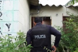 El Salvador Police security