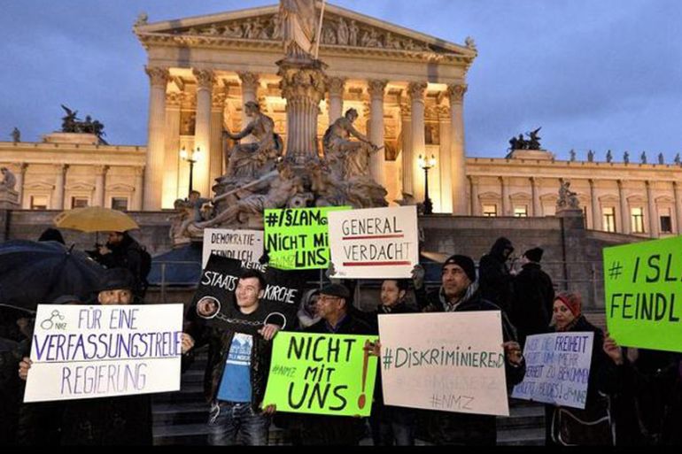 Protest in Vienna