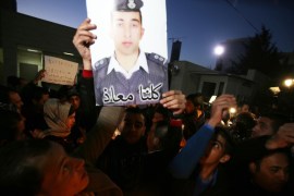 Jordanians protest killing of Japanese hostages in Amman