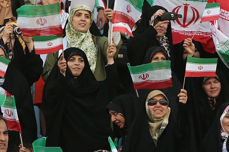 Iran-Soccer-Fans