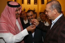 Turkish President Erdogan in Saudi Arabia
