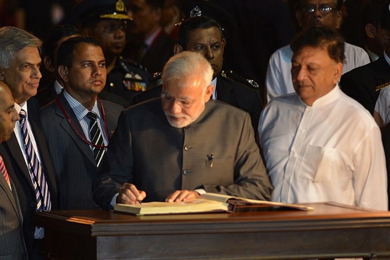 sri lanka - Indian PM''s visit