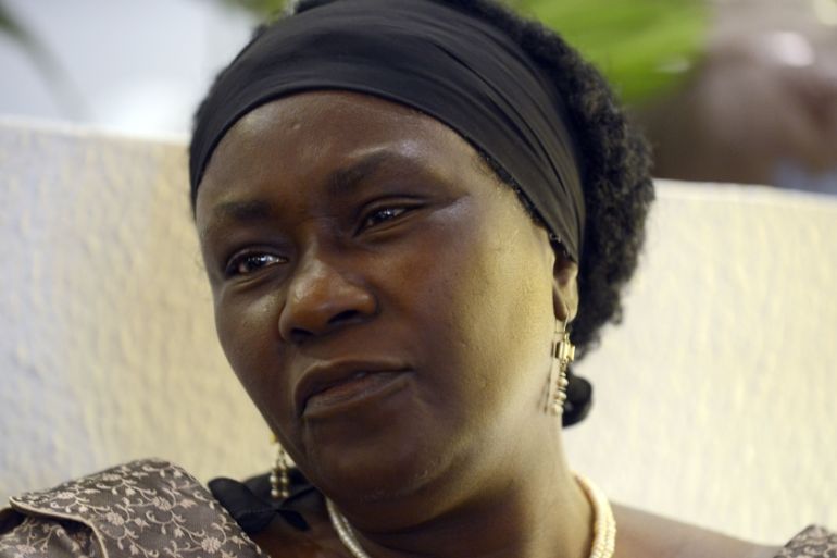 Sonaiya is the first woman running for president in Nigeria''s history [AFP]