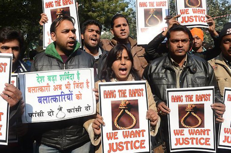 India anti-rape protests