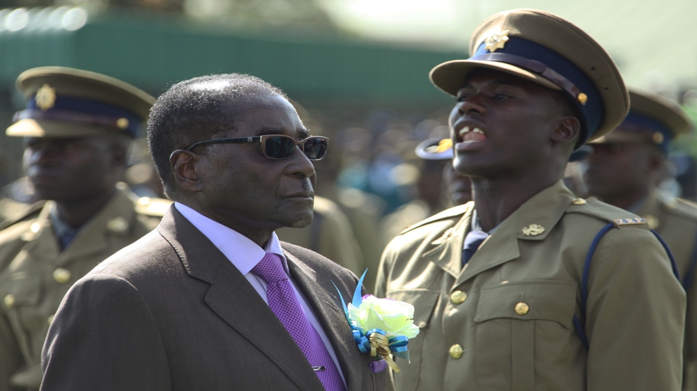 Through his presidency, Mugabe became increasingly authoritarian , while his domestic policies led to the collapse of the country's economy [The Associated Press]