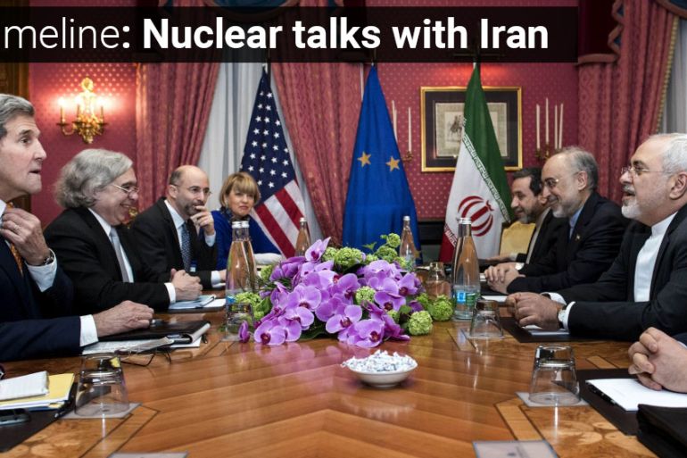 Infographic: Iran talks timeline