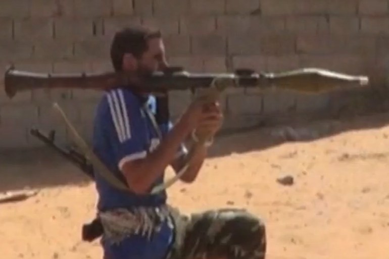 Libyan gunmen fighting near Tripoli
