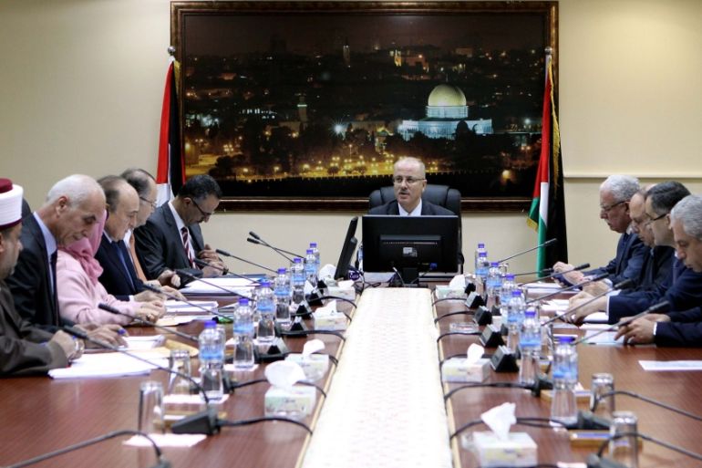 Palestinian Council of Ministers meeting