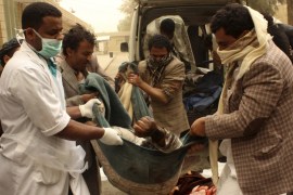 Civilian casualty from airstrike in northern Yemen