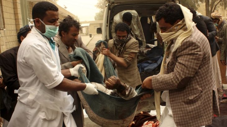 Civilian casualty from airstrike in northern Yemen