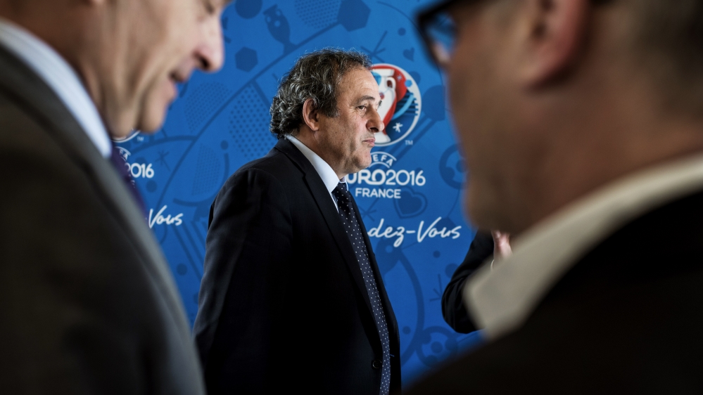 Platini has opted not to challenge Blatter [Getty Images]