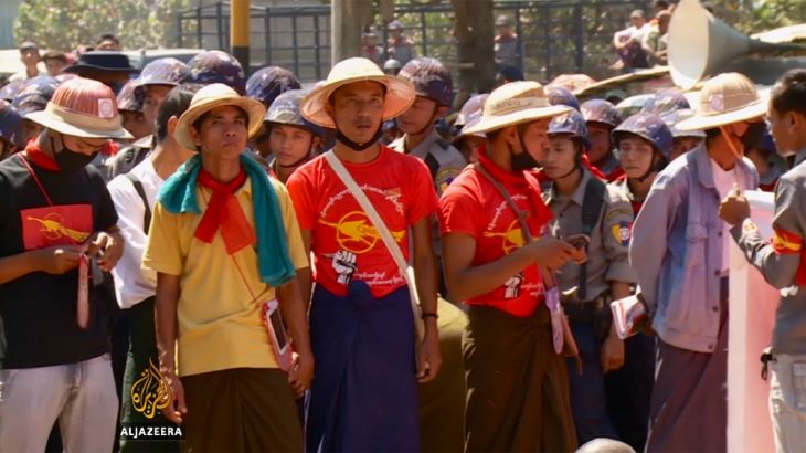 Myanmar students