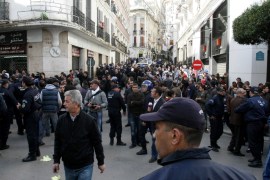 Algerians demonstrate against shale gas exploitation in the country
