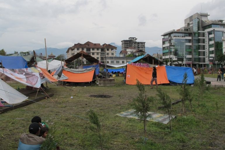 Nepal - aftermath of a devastating earthquake