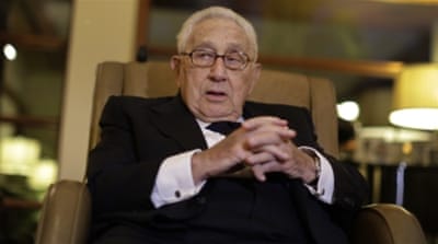 Former US Secretary of State Henry Kissinger [AP]