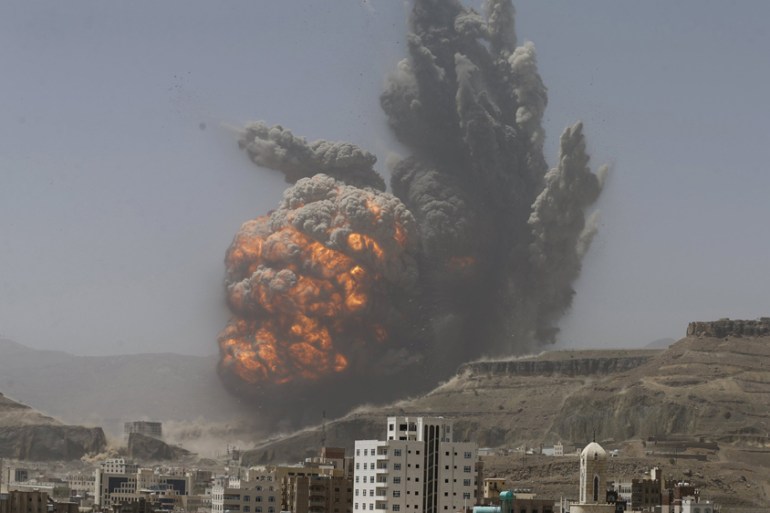 Yemen explosion sanaa