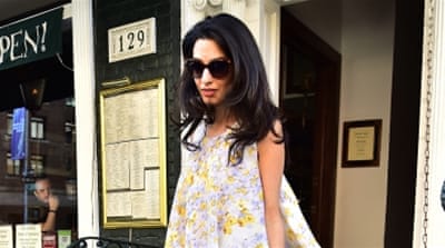 Amal Clooney is representing Armenia in a human rights court [GC]