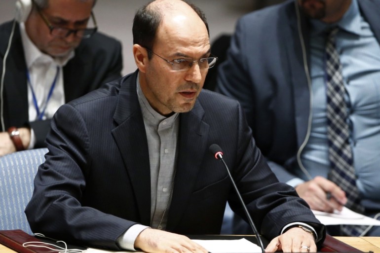 Iran''s Deputy Permanent Representative to the United Nations Dehghani