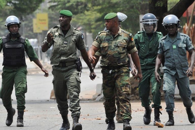 Guinea - anti-government protests