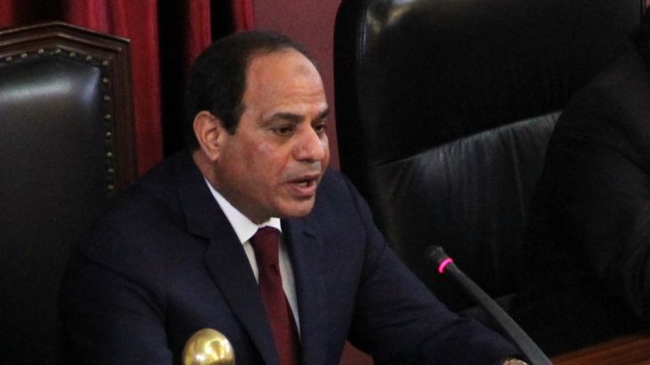 Egyptian President Abdel Fattah al-Sisi in Ethiopia