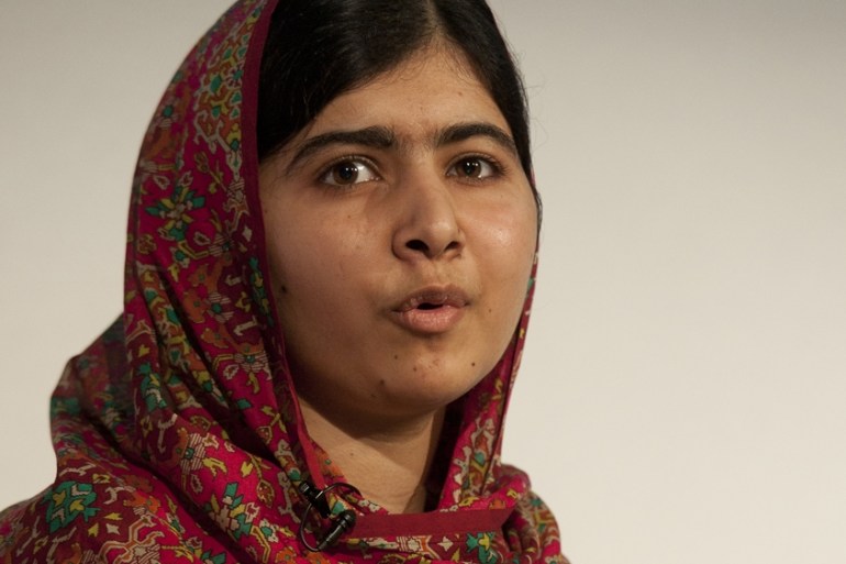 Britain - Pakistan Nobel laureate Malala
