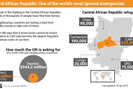 Infographic: Central African Republic humanitarian crisis