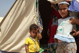 Displaced Iraqis in Baghdad