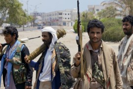 Houthis in Aden, Yemen
