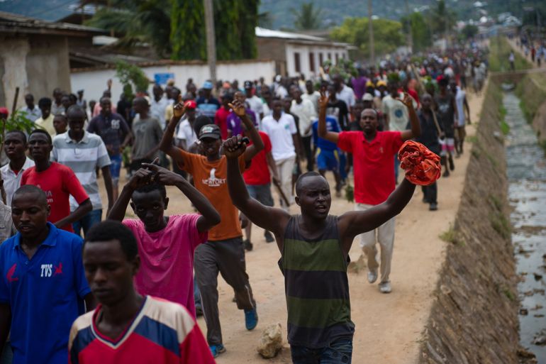 Burundi protests / DO NOT USE/ RESTRICTED