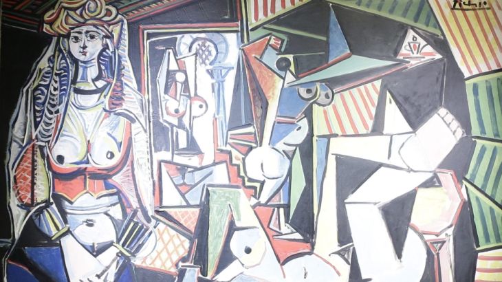 Pablo Picasso''s painting ''Les femmes d''Alger