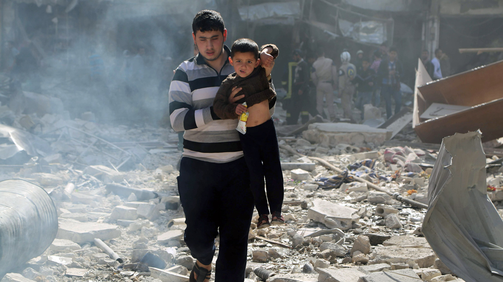 The Syrian conflict has left over 230,000 people killed and millions displaced since its outbreak in 2011 [Reuters]