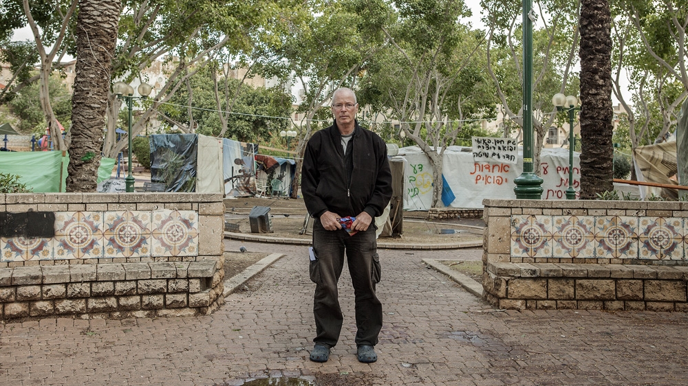 Of his time in the Israeli army, David says: 'I felt the evil and saw those affected by it' [Carlo Gianferro]